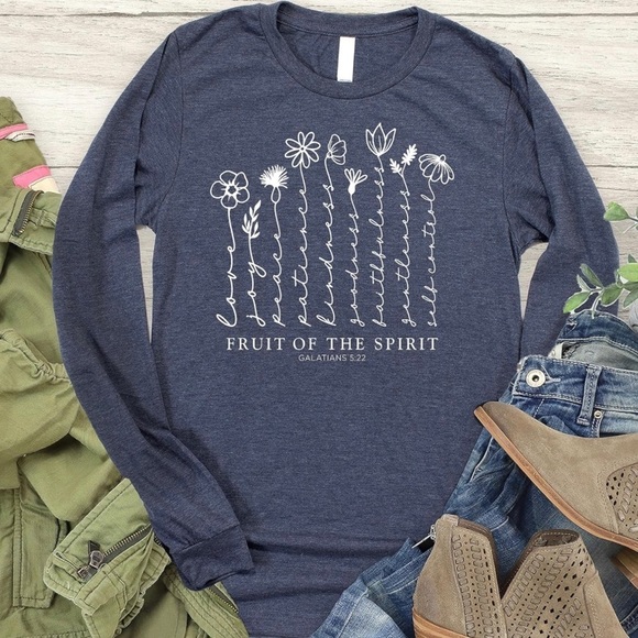 Fruit of The Spirit | Graphic Christian T-Shirt | Faith-Based Apparel - Picture 3 of 5